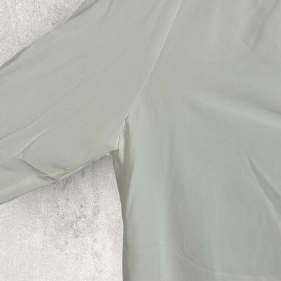 NWT Sezane 100% Silk Blouse Ecru White Size 40 French US 8 Heloise Top Minima - Picture 11 of 16